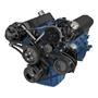 Black Ford 5.0L & 5.8L Serpentine Conversion Kit - AC, Alternator & Power Steering