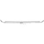 OER 1967-72 Chevrolet Truck Chrome Door Sill Plate with Bow Tie CX1920