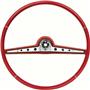 OER 1962 Impala Steering Wheel; Standard and SS ; Red ; 17" Wheel 768149