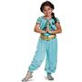 Jasmine Teal Aladdin Disney Prestige Princess Girl Costume Medium 7-8