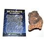 Chondrite MOROCCAN Stony METEORITE Genuine 136.0 grams w/ COA (E)