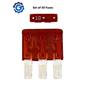 0337010.Px2S NEW Micro3 Blade Fuse Red 10A 32V Time Delay 50 Pack