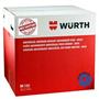 WURTH 100 Pack Universal Absorbent Pads Medium Weight Perforated Gray 16x18 Inch