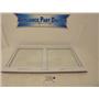 GE Refrigerator WR32X32489 WR32X31875 Vegetable Pan Frame w/Glass Used