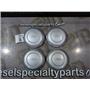 2013 2014 FORD F150 XLT XL 5.0 COYOTE AUTO 4X2 OEM WHEEL CAPS COVERS (4) SILVER
