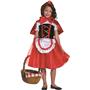 Little Red Riding Hood Fairy Tale Deluxe Toddler Costume X-Small 3T-4T