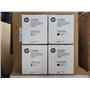 -NEW- LOT OF 4 HP OEM TONERS 2X CE271AC 2X CE270AC FOR HP CP5525 NEW SEALED