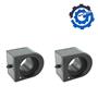 New Tenneco Set of 2 (Pair) Stabilizer Bar Bushing 2004-14 Cadillac CTS 25759231