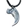 Cave Bear Metal Claw Necklace Fossil Replica