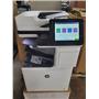 HP FLOW MFP E67660Z COLOR ALL IN 1 PRINTER EXPERTLY SERVICED NEARLY FULL TONERS