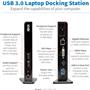 Tripp Lite USB 3.0 SuperSpeed Dual Head Docking Station HDMI USB 3.0 DVI AV CT45