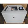HP COLOR LASERJET M554DN PRINTER NEARLY NEW ONLY 19 TOTAL PRINTOUTS NO TONERS