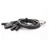 2 5ft Mogami 2932 8-Channel DB25-XLRF XLR Female Snake DSUB Cables #48839