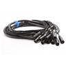2 23ft Mogami 2933 TT- XLR Male Female 12-Ch Patch Bay Snake Cables #48831