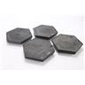 4 Simmons 12" Hexagonal Hexagon Electronic Drum Pads Toms Black #49059