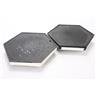 2 Simmons Hexagon 12" Electronic Drum Pads White #49058