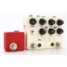 JHS Double Barrel V4 Overdrive Guitar Effects Pedal w/ Red Remote #50025