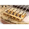 2000 Fodera Imperial Beezelite Buckeye Burl 5-String Bass Guitar Lefty #50662