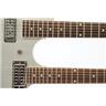Gretsch G5566 Jet Double Neck Silver Sparkle Electric Guitar #51401