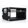 Grundorf AR6D-Black Carpeted 6U 6 Space Travel Desktop Studio Rack Case #51569