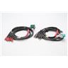 Two 12' 90-Pin EDAC - 24 Channel Bantam TT Mogami 2932 Audio Snake Cables #52030