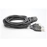 Mogami 2932 8-Channel XLR Female - 1/4" TRS 25ft Audio Snake Cable #52194