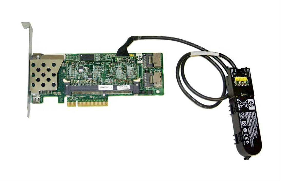 1pc HP P410 6Gb array card pci-e RAID5 FBWC 512M cache battery 462919-001 