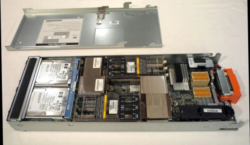 HP ProLiant BL460c G7 server blade 2 x Six-Core L5640 RAM 48GB 2 x 146GB 