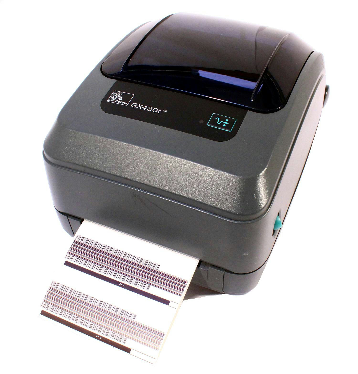 Zebra GX430T GX43-100310-000 Thermal Barcode Label Printer ...