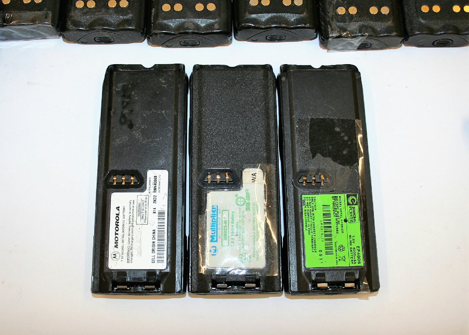 Lot 16 Motorola Impres XTS 3000/3500/5000 Battery Replace RNN4006B EP4006 M8923 