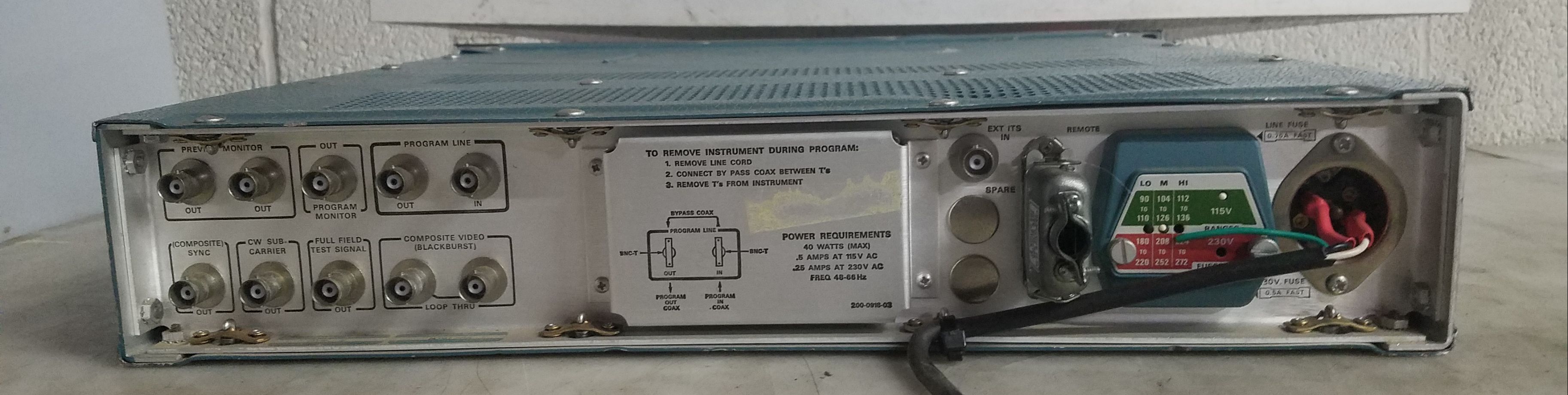 Tektronix 149A NTSC Test Signal Generator for sale online 