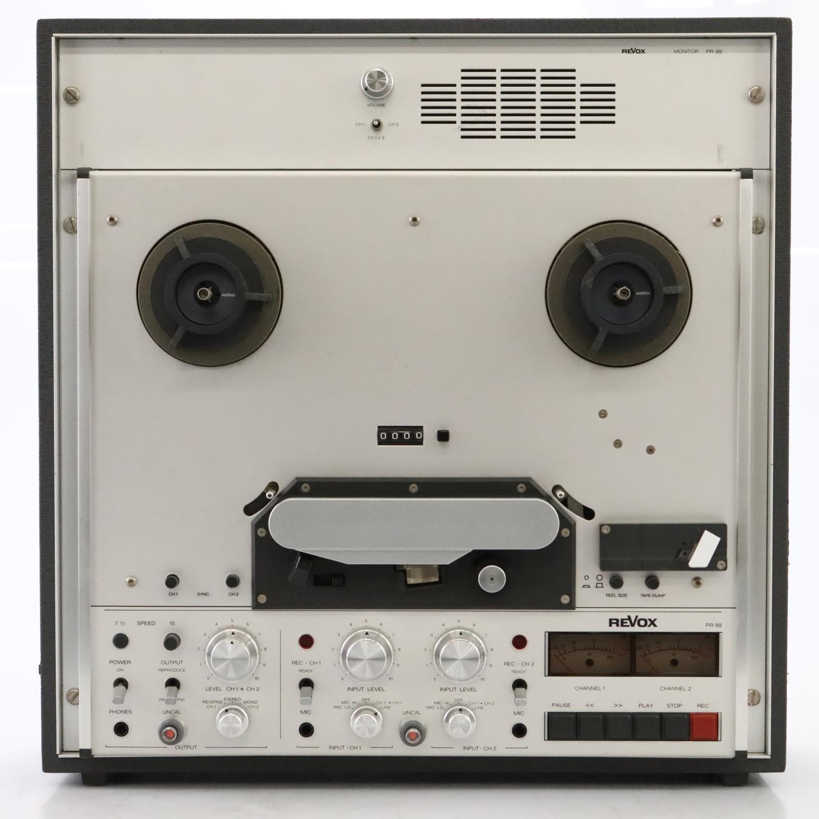 Revox PR 99 mkI Reel-to-Reel 1/4" Stereo 2-Track Tape Machine PR99 #46049