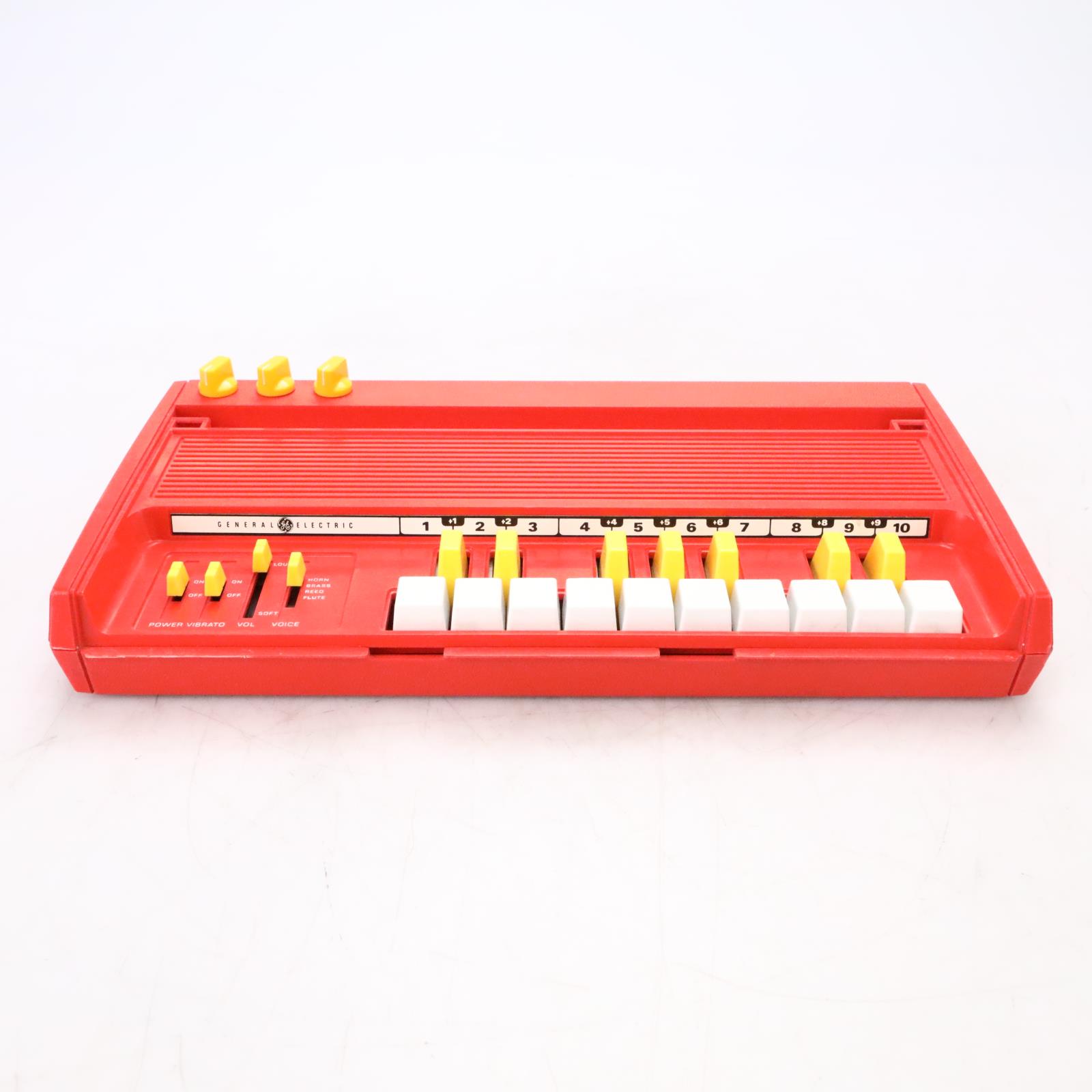 1971 General Electric TOTE-A-TUNE Toy Piano Organ Synth Circuit Bent Mod #46821