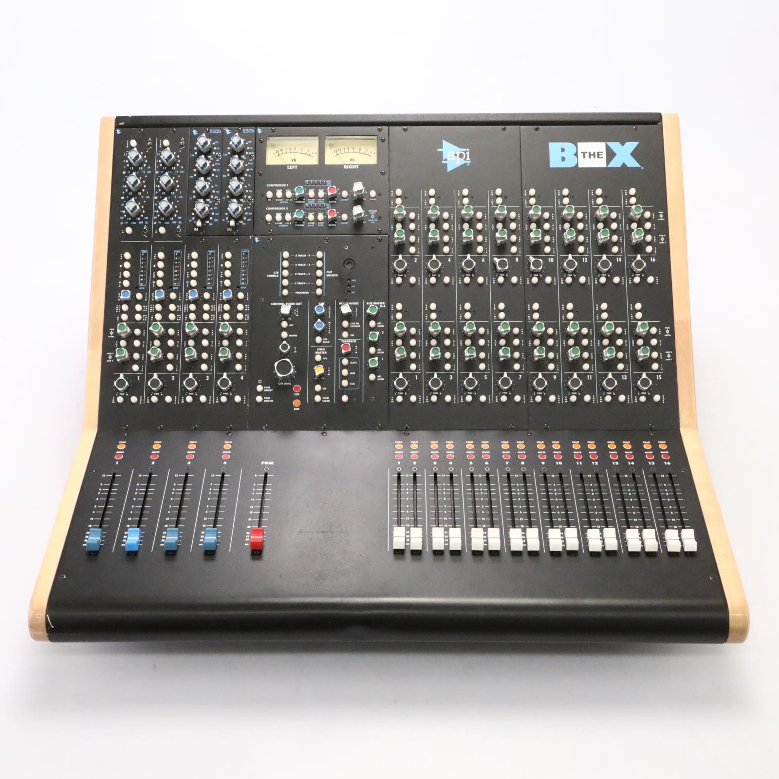 API The Box 16-Channel Studio Recording & Mixing Console w/ 550b Modules #47929