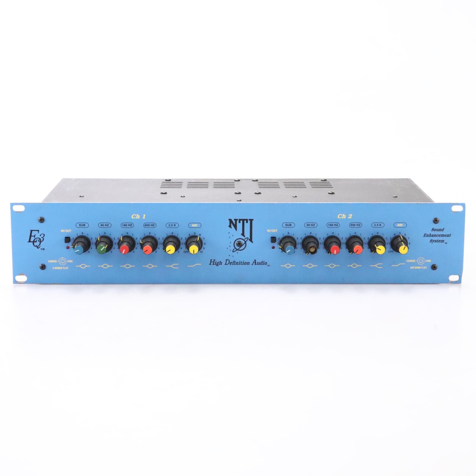 NTI EQ3 High Definition Stereo Parametric Equalizer Signal Processor #48538