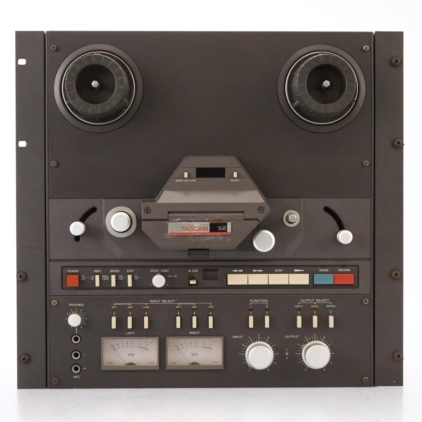 Tascam Model 32 2-Channel 1/4" Reel-to-Reel Tape Recorder Manual & Extras #48566