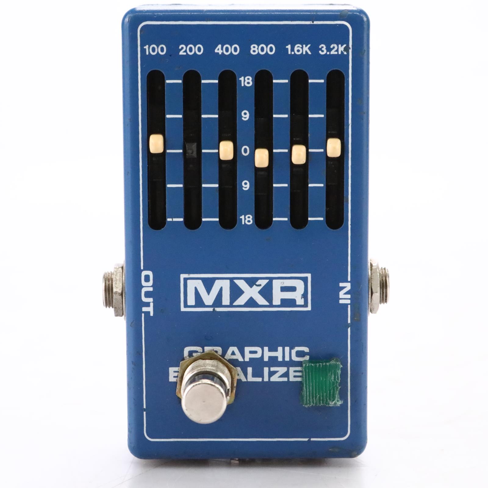 MXR MX-109 Graphic Equalizer Effects Pedal Rivera Owned by Mitch Holder #48658