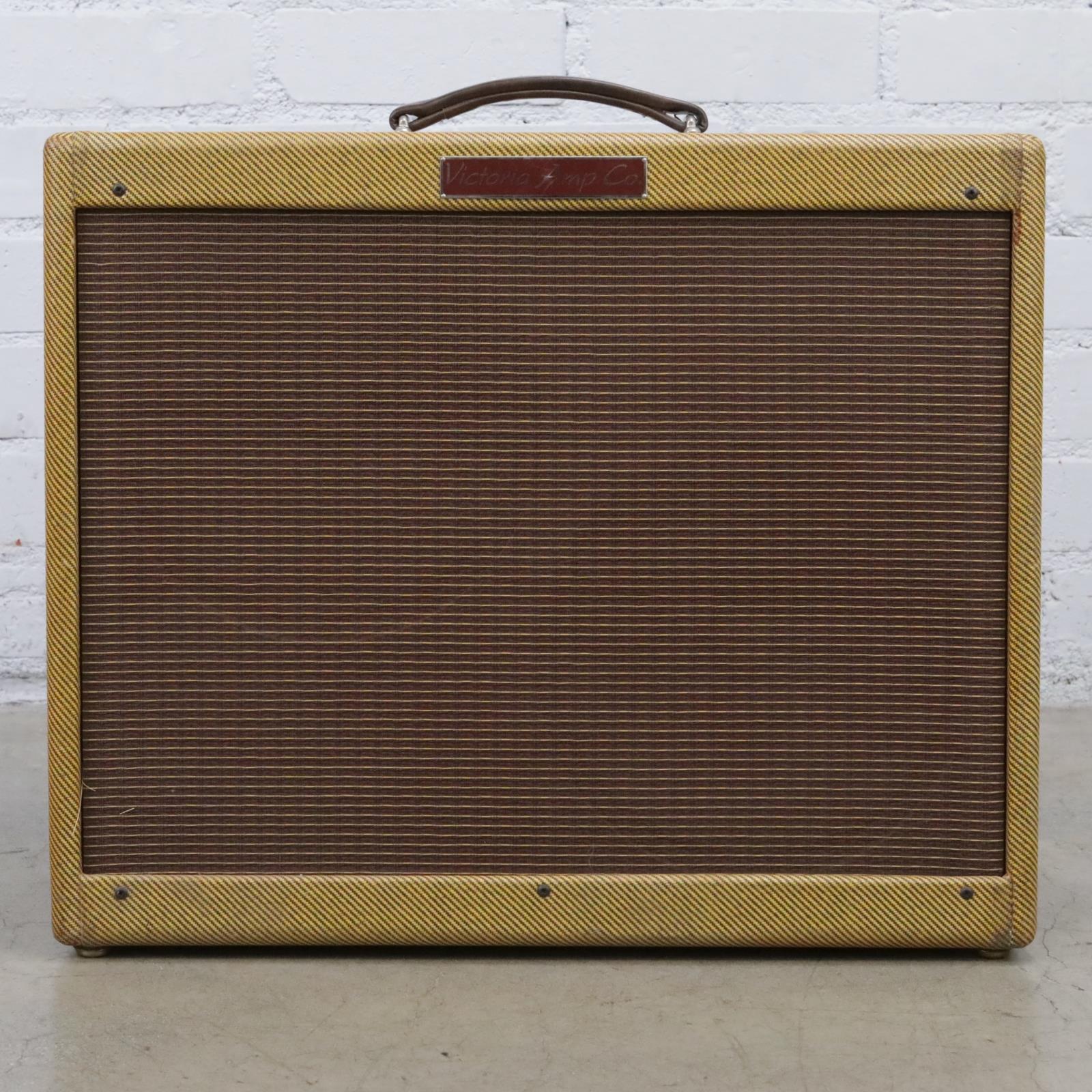 Victoria Amp Co. Double Deluxe 2x12 High Power Tube Guitar Combo Amp #47969