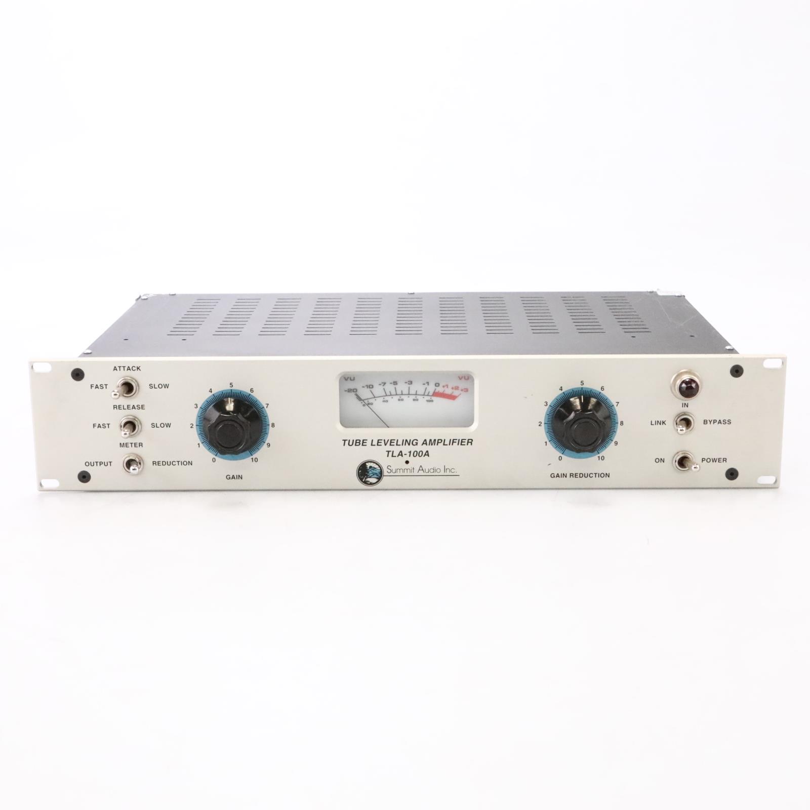 Summit Audio TLA-100A Tube Leveling Amplifier w/ XLR Cables #48767