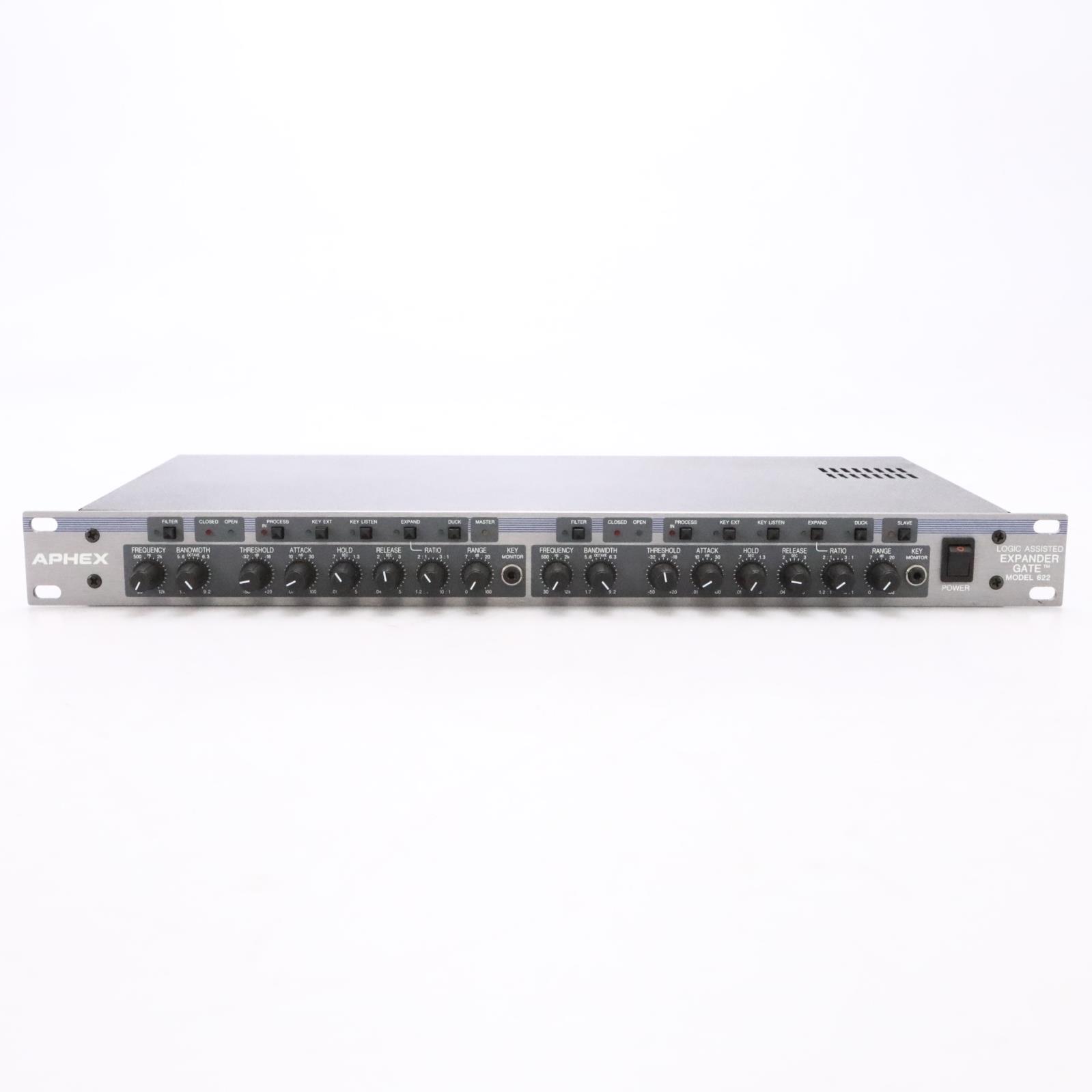Aphex Model 622 Expander Gate Signal Processor Unit w/ XLR TS Cables #48855