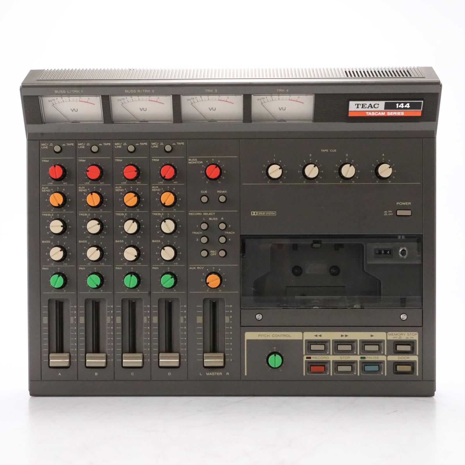 Teac 144 Porta-Studio 4-Track Analog Cassette Recorder #48166