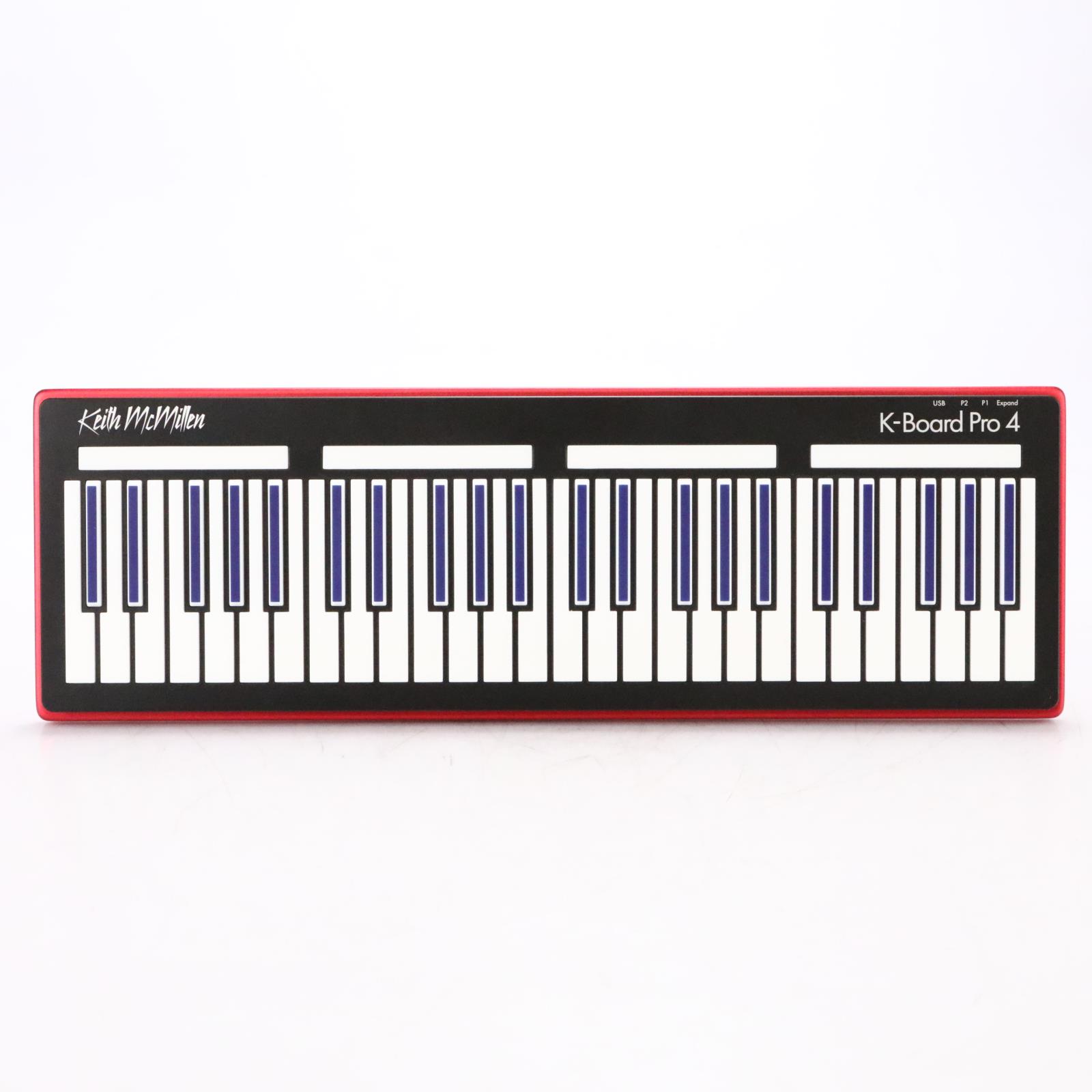 Keith McMillen K-Board Pro 4 USB Keyboard Controller w/ MIDI Expander #49917