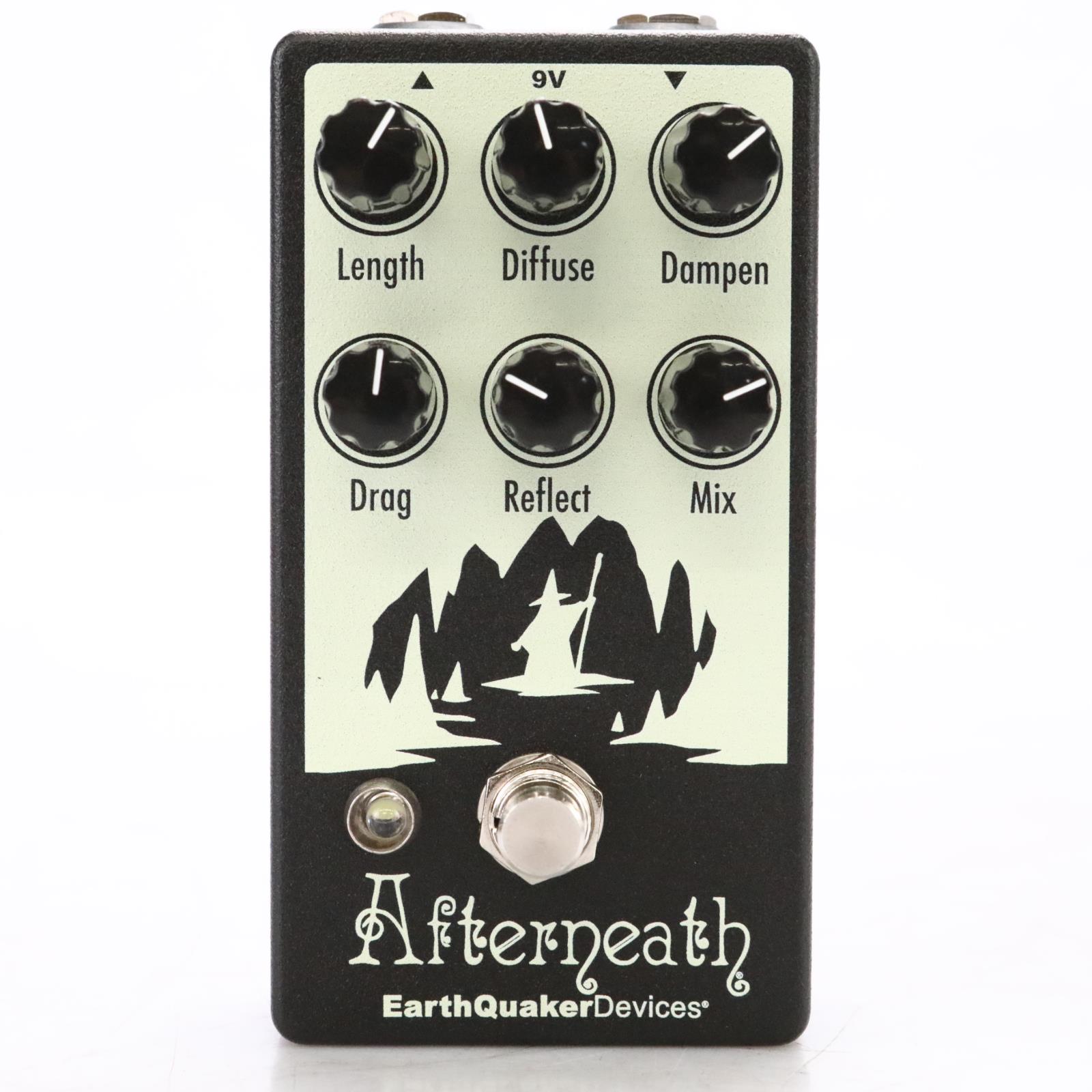 EarthQuaker Devices Afterneath V3 Otherworldy Reverb Guitar Effects Pedal #49987
