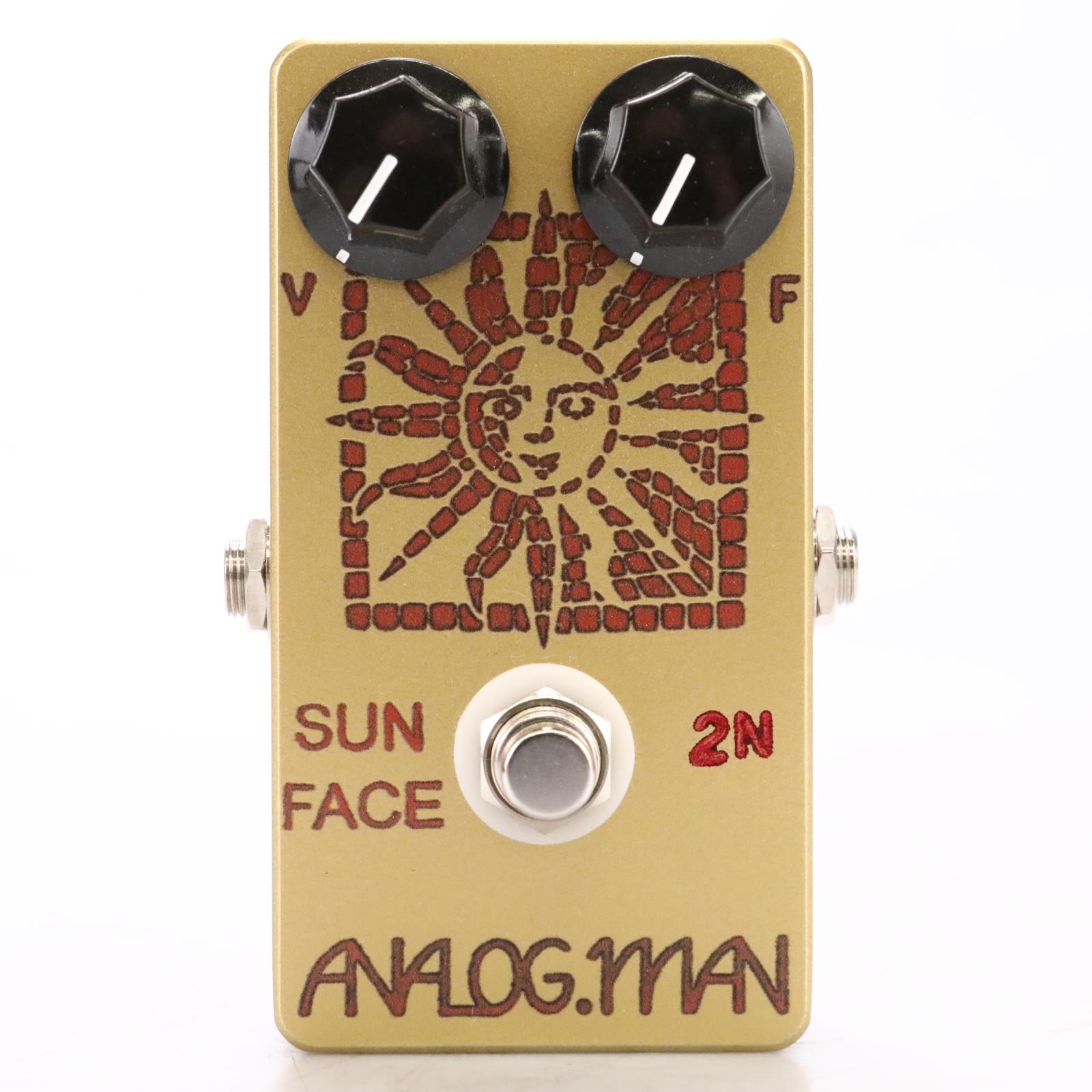 Analogman Sunface 2N Germanium Fuzz Guitar Effects Pedal w/ Box #50055