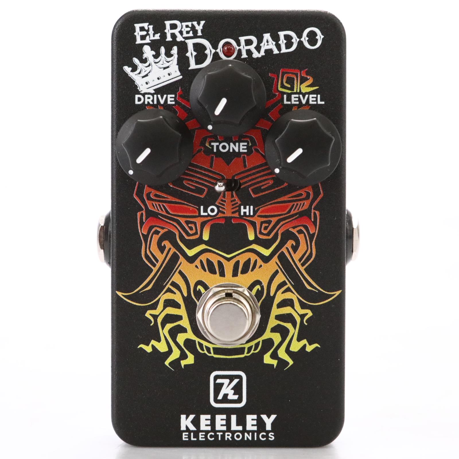 Keeley El Rey Dorado Custom Shop Limited Edition Overdrive Effects Pedal #50100
