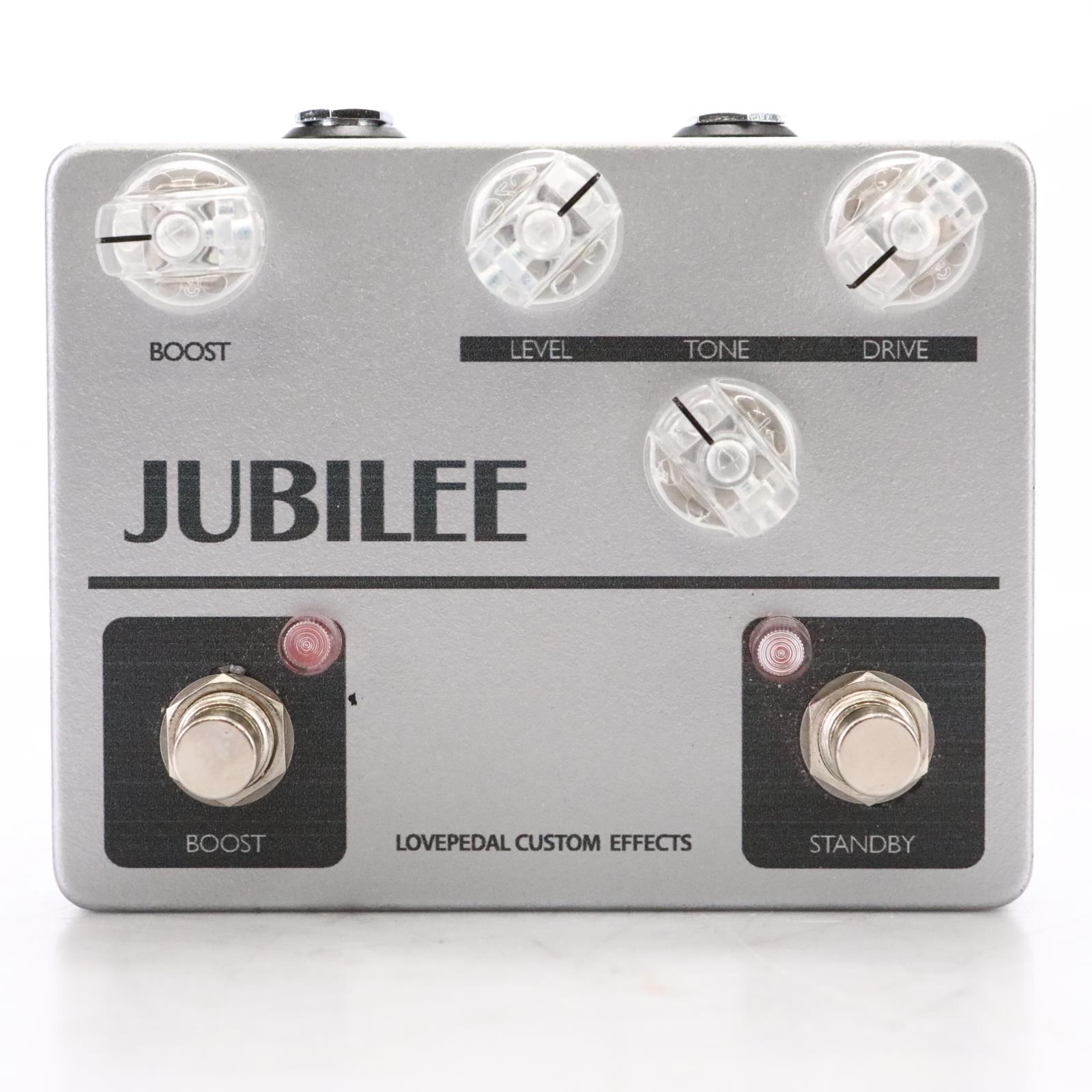 Lovepedal Jubilee Plus Boost Distortion Guitar Effects Pedal w/ Box #50130