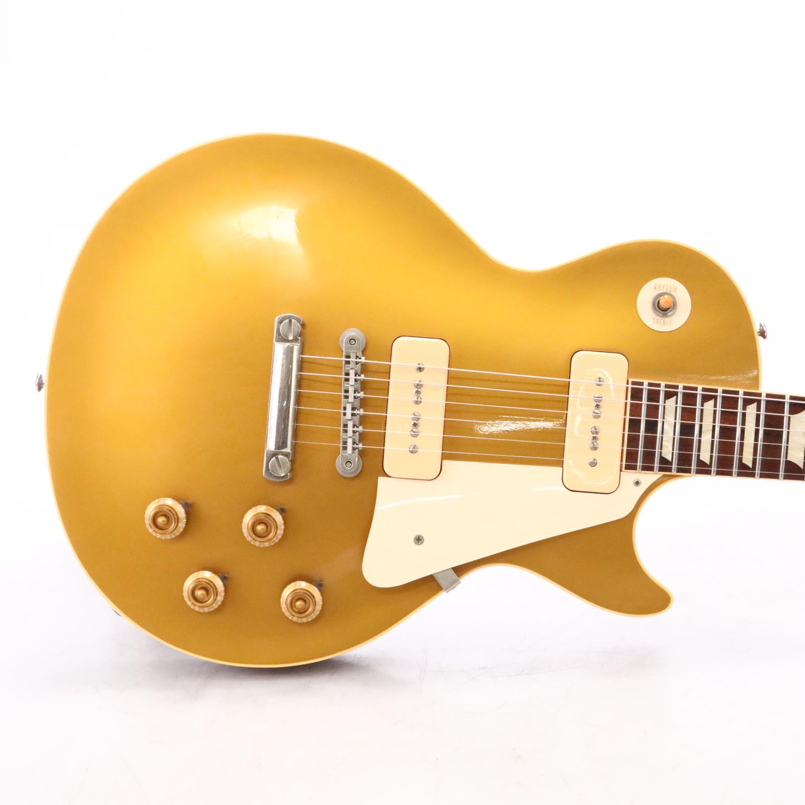 2004 Gibson Custom Historic R6 Les Paul Gold Top Electric Guitar w/ P90 #50081
