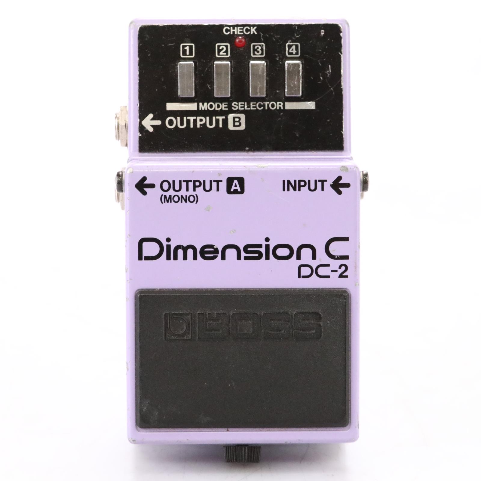 Boss DC-2 Dimension C MIJ Analog Chorus Guitar Effect Pedal Stompbox #50217