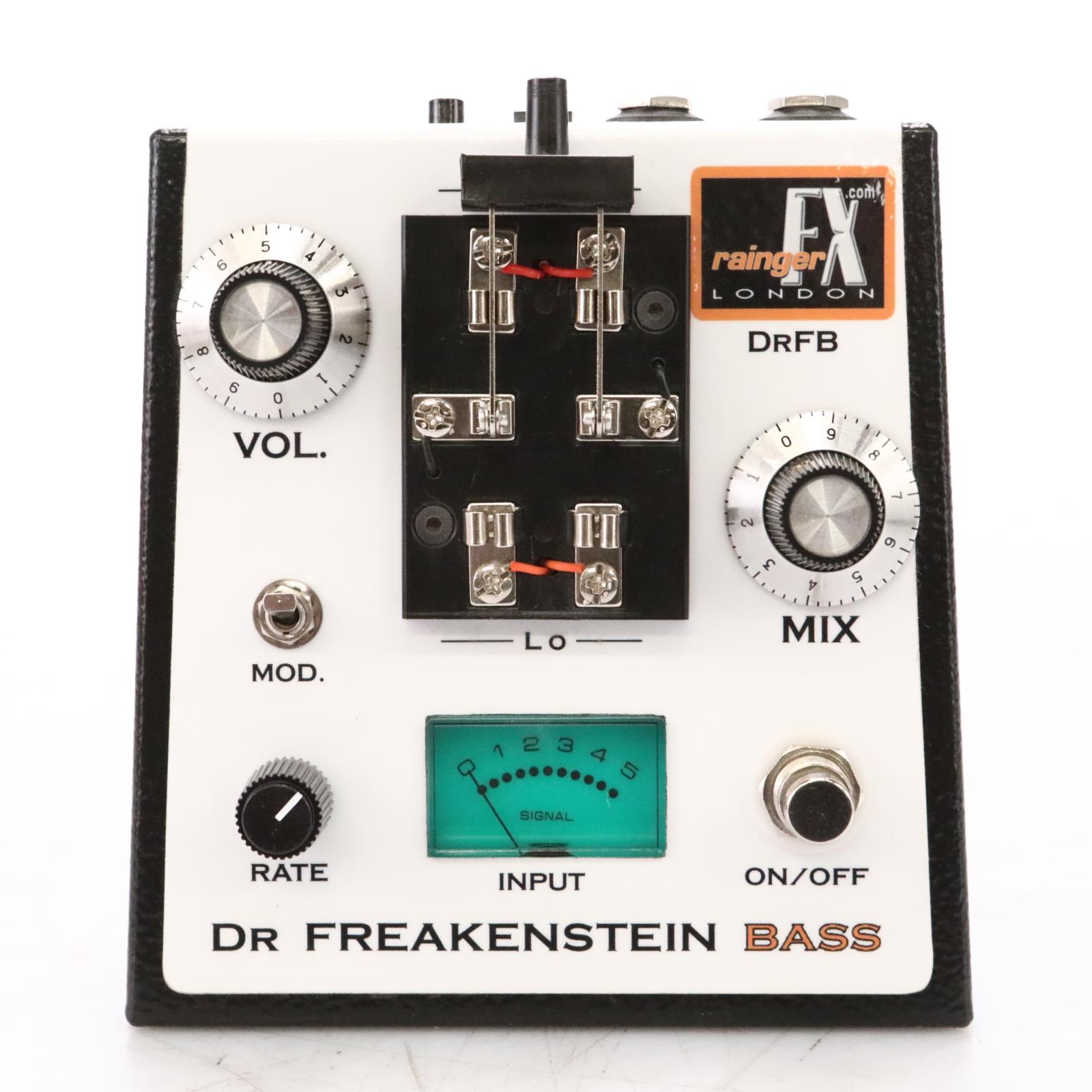 Rainger FX Dr. Freakenstein DrFB Bass Fuzz Effects Pedal w/ Igor & Box #50293