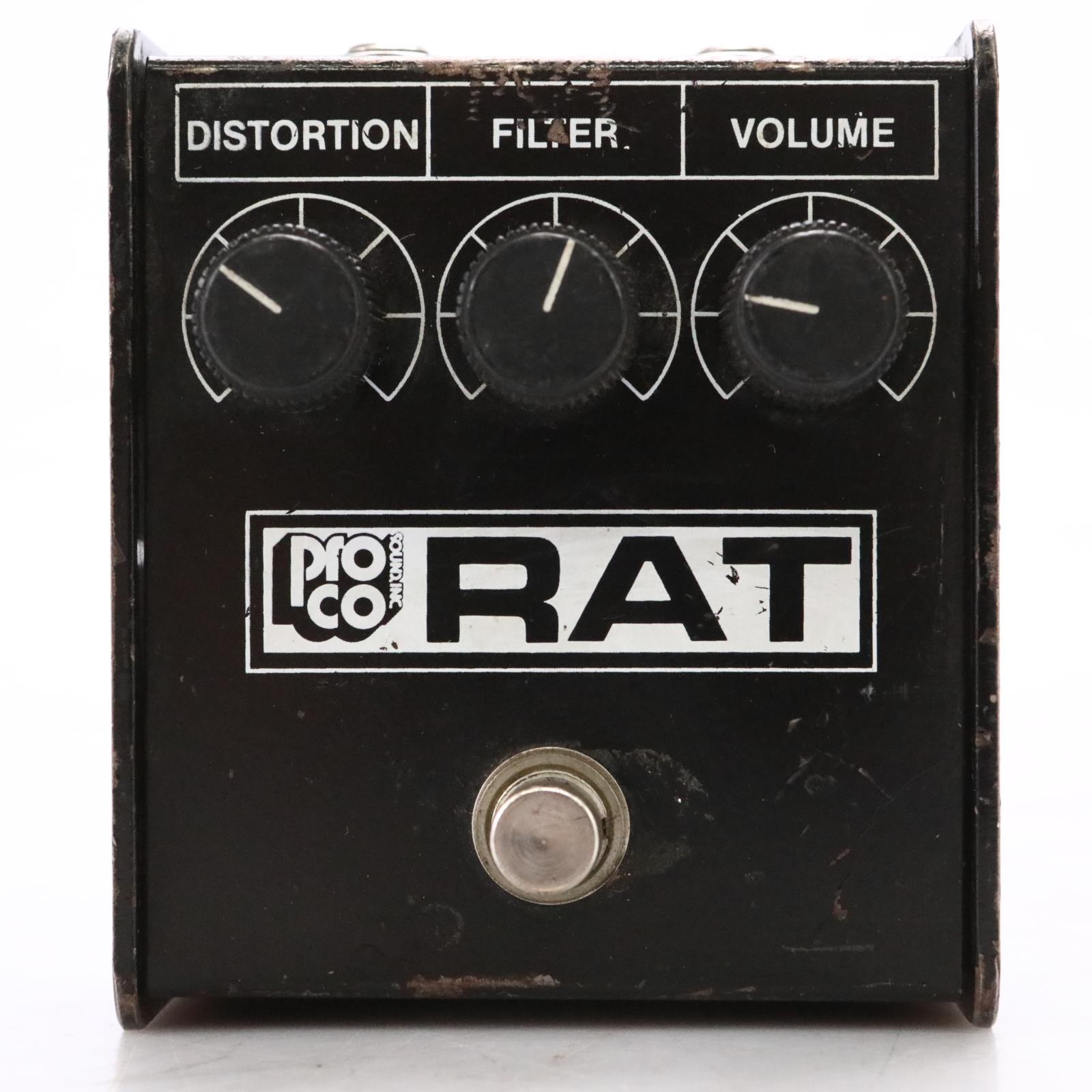 1984 ProCo Rat V3-A Whiteface Distortion Guitar Effects Pedal #50314